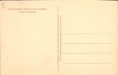 VINTAGE POSTCARD Fantasy GEntilhommiere Illustrator given up in Limagne Clemental Drawing