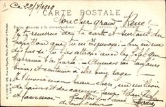 VINTAGE POSTCARD Fantasy Illustrator Of the guns Of the ammunition Manufacture of powders and explosives