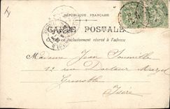 VINTAGE POSTCARD Fantasy (drawing with the hand) Bells