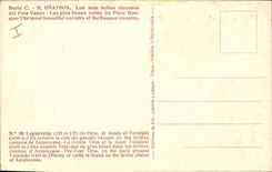 EL Río Oria de Legorreta de la fantasía de la POSTAL de la VENDIMIA