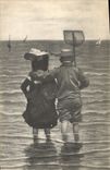 CPA Peche Enfants