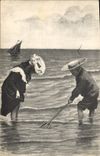 CPA Peche Enfants