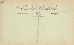 Pecador de la pesca de la POSTAL de la VENDIMIA un viejo marinero