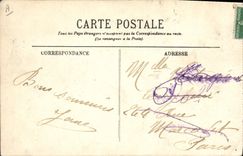 CPA Peche Pecheur un loup de mer