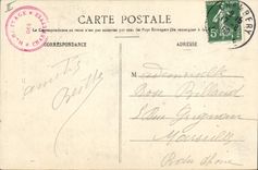 Señora de Warrens de la POSTAL de la VENDIMIA