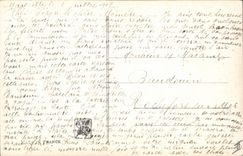 CPA Chiens Chien Chasse a courre Salon de Paris 1913 De Liniers La traversee de la clairiere