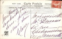 Salas de estar de la caza del perro de los perros de la POSTAL de la VENDIMIA de París fina de la búsqueda de Tavernier