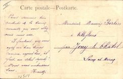 Vuelta de la caza del perro de los perros de la POSTAL de la VENDIMIA de los jinetes del paquete