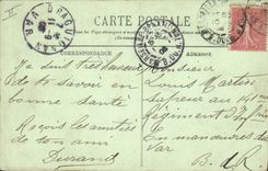 CPA Militaria Exposition coloniale de Marseille Spahis Algeriens