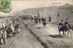 VINTAGE POSTCARD Ravelled Militaria of Goum