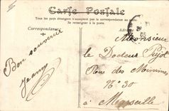 CPA Militaria Defile d'un Goum