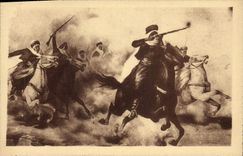 VINTAGE POSTCARD Militaria Fantasia