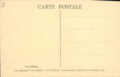 VINTAGE POSTCARD Militaria Fantasia