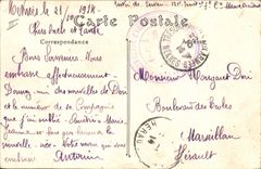 CPA Militaria Tunisie Cavaliers arabes Goum des Zibans