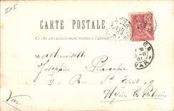 VINTAGE POSTCARD Militaria Large Fantasia