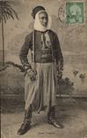 VINTAGE POSTCARD Militaria Spahis Tunisian