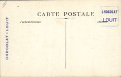 VINTAGE POSTCARD Fantasy the Aix Moon in Provence Carnival XXIII astronomy on slipping by star