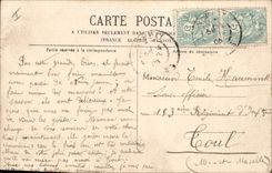 CPA Fantaisie Lune Enfants Au clair de la lune