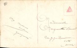 CPA Fantaisie Lune Femme