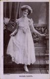 VINTAGE POSTCARD Theater Fantasy Woman Lud Miss