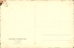 VINTAGE POSTCARD Theater Autograph