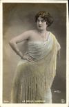 VINTAGE POSTCARD Theater Fantasy Woman Bleated It Laspada