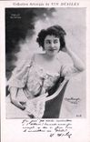 VINTAGE POSTCARD Theater Fantasy Woman Wine Desiles Duluc Athenaeum