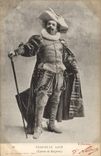 VINTAGE POSTCARD Theater Coquelin Aine Cyrano of Bergerac