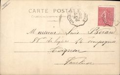 VINTAGE POSTCARD Theater Fantasy Caux Woman