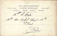 VINTAGE POSTCARD Theater Fantasy Demougeot Woman Operated