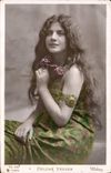 VINTAGE POSTCARD Theater Fantasy Woman Helene Yerdes