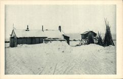 VINTAGE POSTCARD Polar ND Mission of Heavy Mary' S Alaska igloo the last catholic mission before the North pole