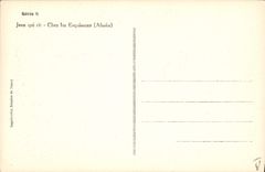 CPA Polaire Jean qui rit Chez les Esquimaux Alaska