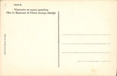 VINTAGE POSTCARD Polar Missionary in apostolic round At the Eskimos of the Arctic Ocean Alaska