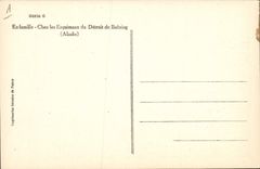 CPA Polaire En famille Chez les Esquimaux du detroit de Behring Alaska