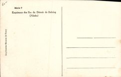 CPA Polaire Esquimaux des iles du Detroit de Behring Alaska