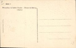 CPA Polaire Pot au feu a la baleine blanche Detroit de Behring Alaska