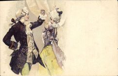 VINTAGE POSTCARD Fantaisie Illustrator Dances