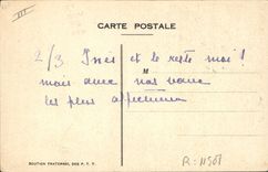 Caballo de las cubiertas de Bretaña del ilustrador de la fantasía de la POSTAL de la VENDIMIA