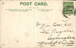 VINTAGE POSTCARD Fantaisie Just Illustrator has line I' L give you socks Comicus