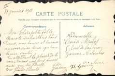 CPA Fantaisie (dessin a la main) Fleurs