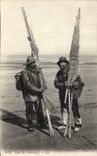 CPA Peche Types de crevettiers