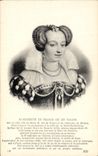 CPA Marguerite de France ou de Valois