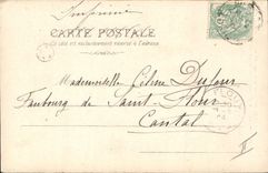 CPA Chien Chiens Chasse Femme Fusil 