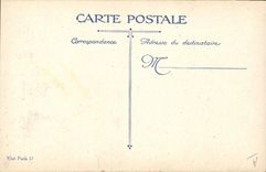 CPA Militaria Spahis algeriens Thiery Aine Vetements Marseille