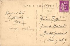 CPA Militaria Spahis Marocains a Senlis