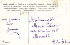 VINTAGE POSTCARD Fantaisie Quite wise Child Baby they await taking Cigogne