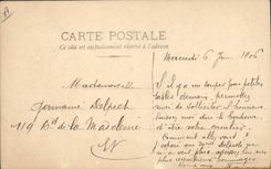 VINTAGE POSTCARD Woman Theater E of Vere Marigny Paris