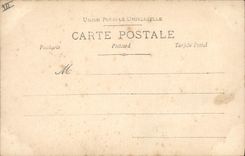 VINTAGE POSTCARD Woman Theater De Vere Boat