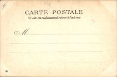 VINTAGE POSTCARD Woman Theater De Preville